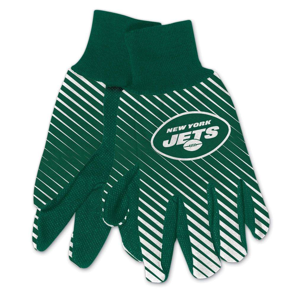 New York Jets Two Tone Gloves Adult Size Winter Warmth - ToylandEU