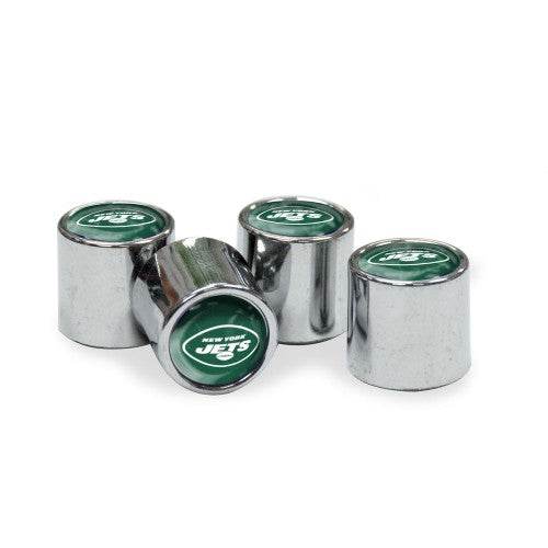 New York Jets Valve Stem Caps With Polyurethane Domed Logo - ToylandEU