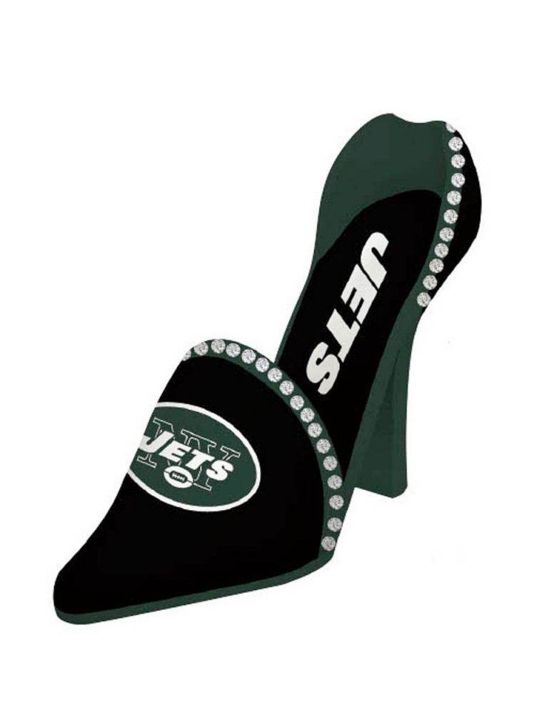 New York Jets Wine Bottle Holder Decorative Shoe Game Day - ToylandEU