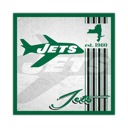  New York Jets Wood Sign 10x10 Album Design Wall Art -  ToylandEU™