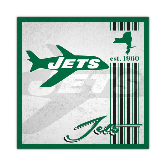 New York Jets Wood Sign 10x10 Album Design Wall Art - ToylandEU