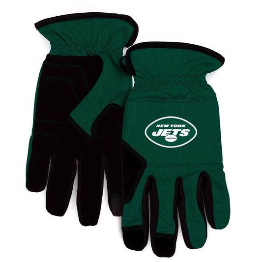 New York Jets Work Gloves With Padded Protection And Grip - ToylandEU