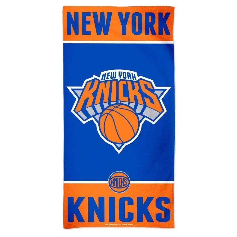 New York Knicks Beach Towel 30x60 Velour Front Terry Back - ToylandEU