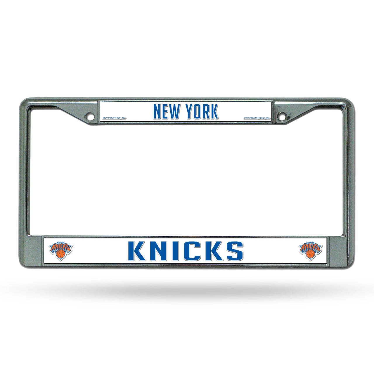 New York Knicks Chrome License Plate Frame Special Order - ToylandEU