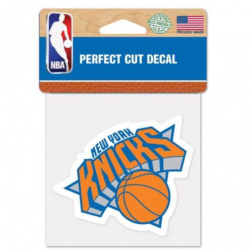 New York Knicks Decal 4x4 Perfect Cut Color Outdoor Vinyl - ToylandEU