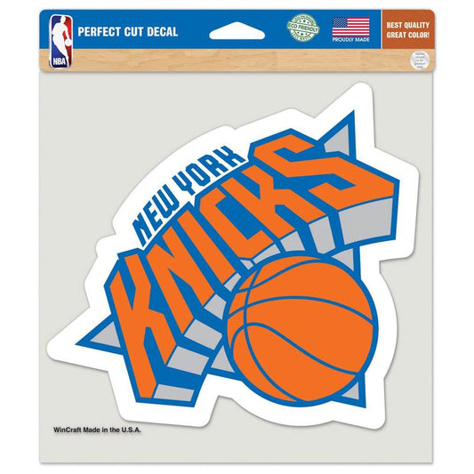 New York Knicks Decal 8x8 Perfect Cut Color Special Order - ToylandEU