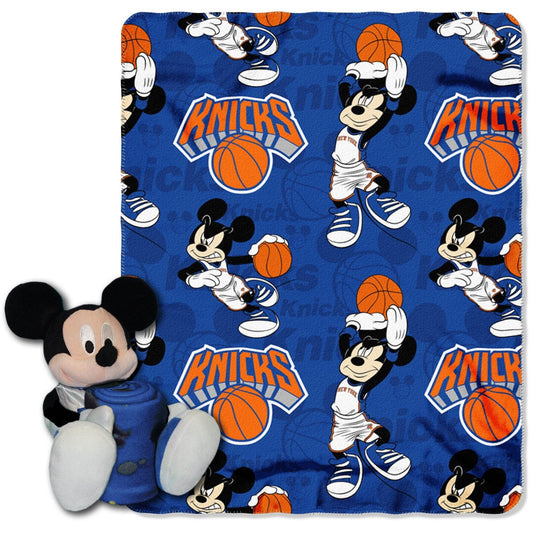 New York Knicks Disney Hugger Mickey Fleece Blanket - ToylandEU