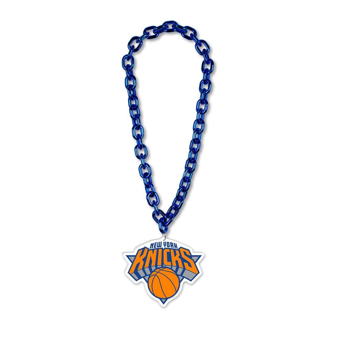New York Knicks Necklace Big Fan Chain 38 Inch Foam Logo - ToylandEU