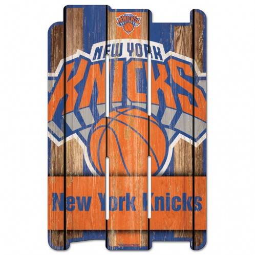 New York Knicks Wood Fence Style Sign Special Order 11x17 - ToylandEU