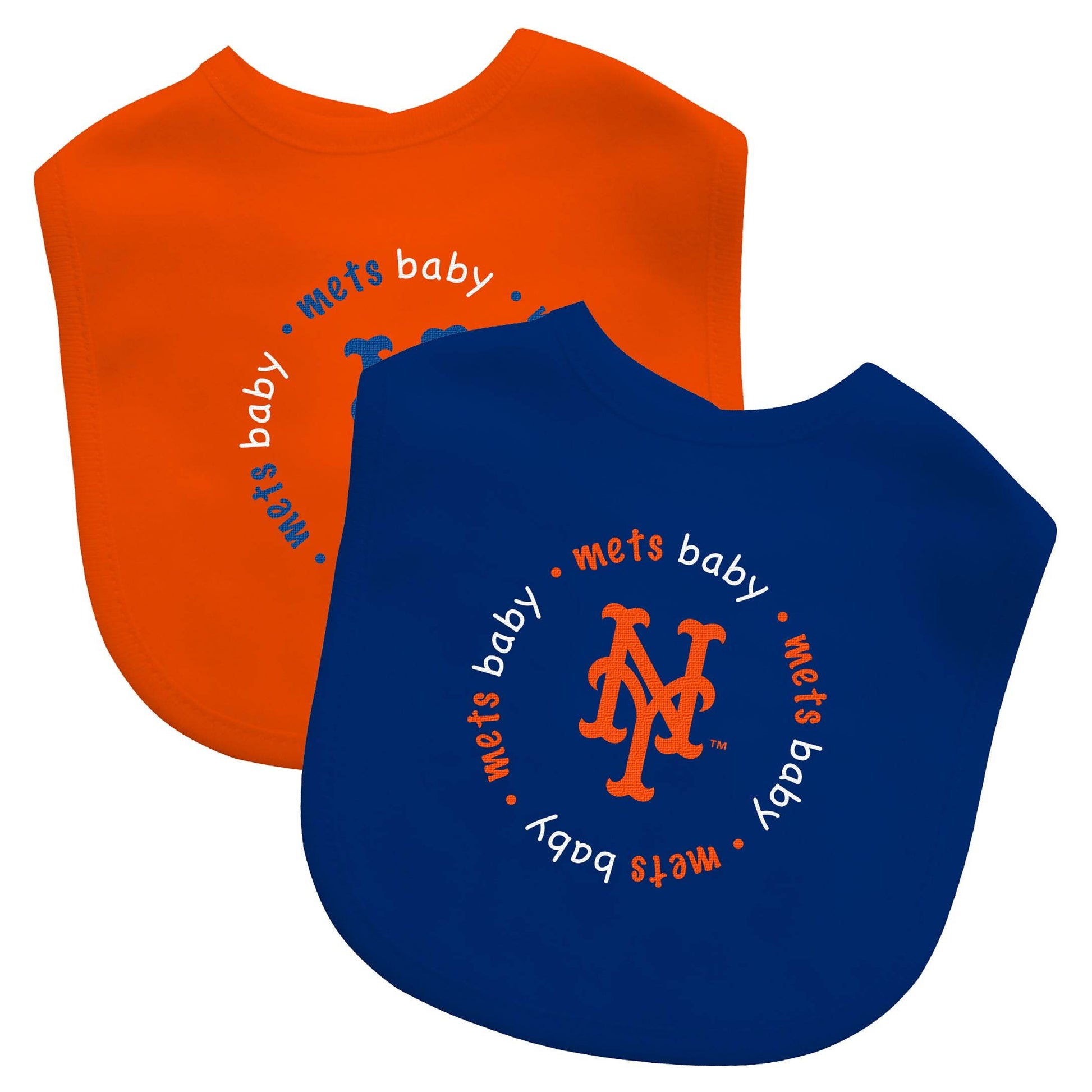 New York Mets Baby Bib Set Two Pack Officially Licensed - ToylandEU