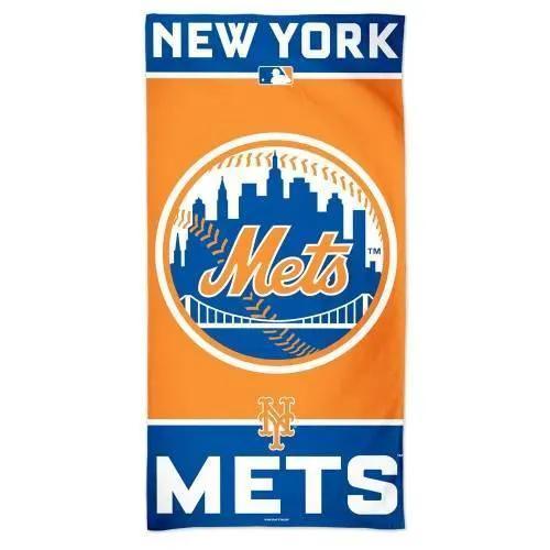  New York Mets Beach Towel 30x60 Cotton Velour Front -  ToylandEU™
