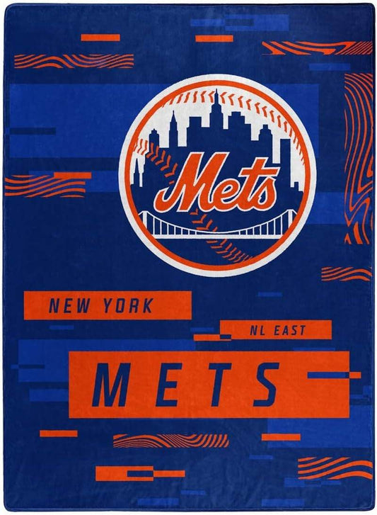 New York Mets Blanket 60x80 Raschel Digitize Design - ToylandEU