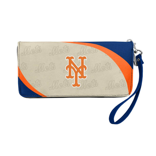New York Mets Curve Wallet Organizer Wristlet Strap - ToylandEU