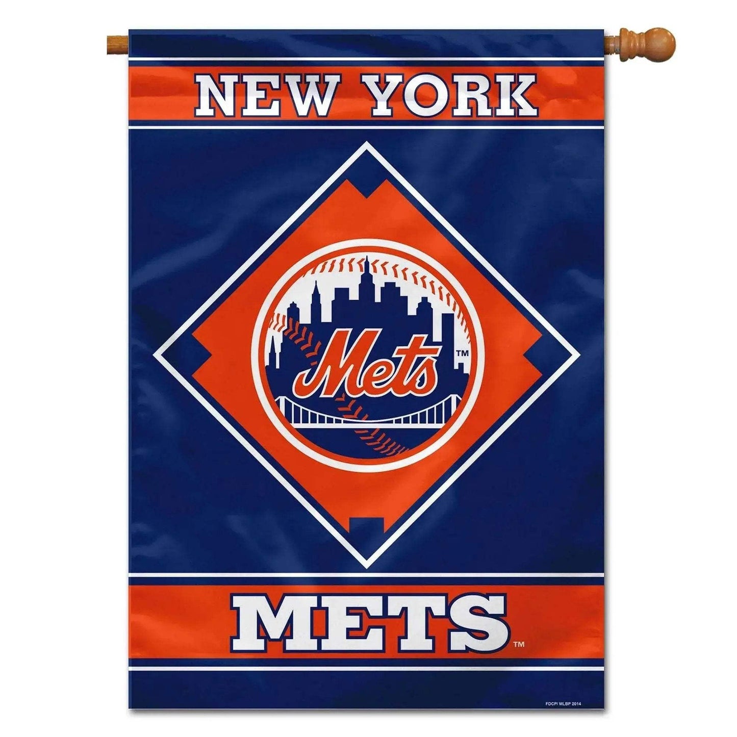  New York Mets Flag 28x40 One Sided House Outdoor Flag -  ToylandEU™