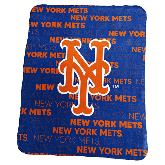 New York Mets Fleece Blanket 50x60 Classic Throw Premium - ToylandEU