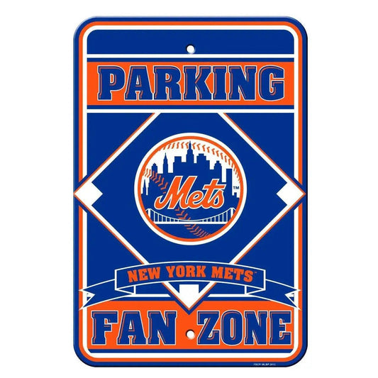  New York Mets Parking Sign 12x18 Plastic Fan Zone Style CO -  ToylandEU™
