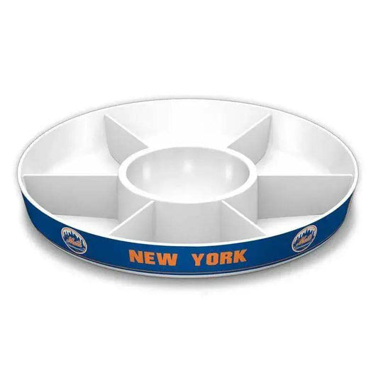  New York Mets Party Platter Melamine With Dividers Dip Bowl -  ToylandEU™