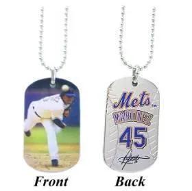  New York Mets Pedro Martinez Dog Tagz Necklace CO Official -  ToylandEU™