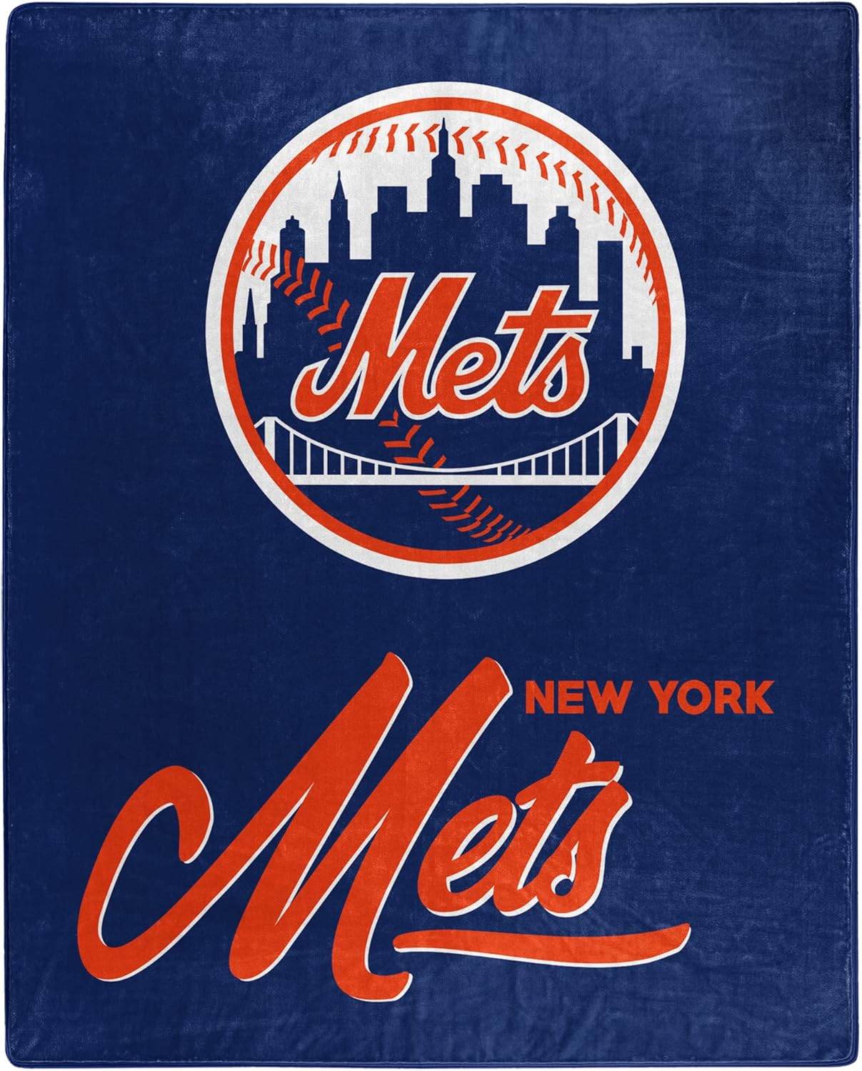 New York Mets Raschel Blanket 50x60 Signature Design - ToylandEU