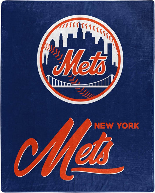 New York Mets Raschel Blanket 50x60 Signature Design - ToylandEU