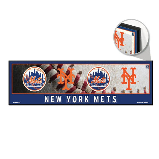  New York Mets Sign 9x30 Wood Evolution Wall Plaque -  ToylandEU™