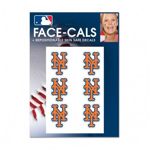 New York Mets Tattoo Face Decals Waterless Skin Stickers - ToylandEU