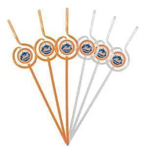  New York Mets Team Sipper Straws Six Pack BPA Free Fun -  ToylandEU™