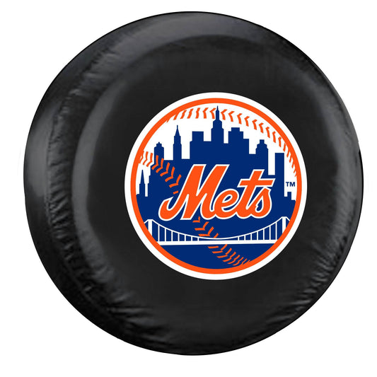 New York Mets Tire Cover Black Standard Size Universal Fit - ToylandEU