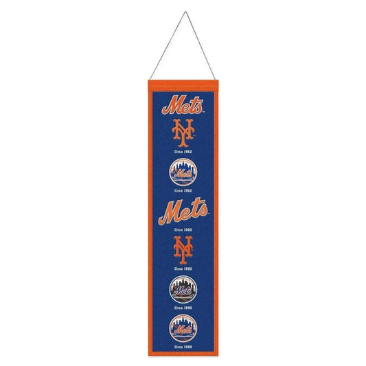  New York Mets Wool Banner 8x32 Heritage Evolution Design -  ToylandEU™