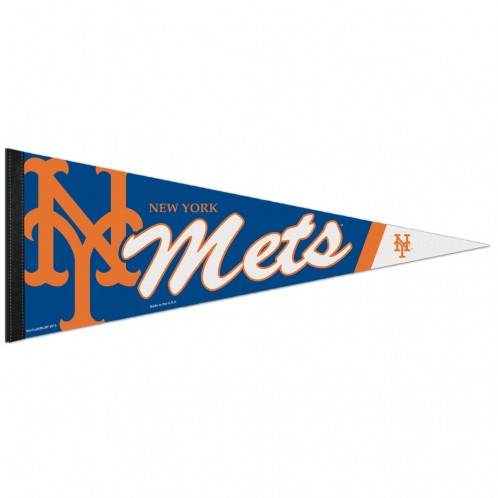 New York Mets Wool Felt Pennant 12x30 Premium Quality - ToylandEU