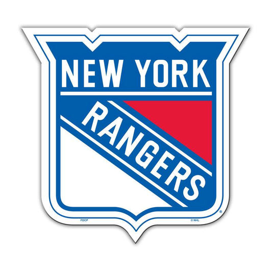 New York Rangers 12 Inch Car Style Magnetic Banner Display - ToylandEU