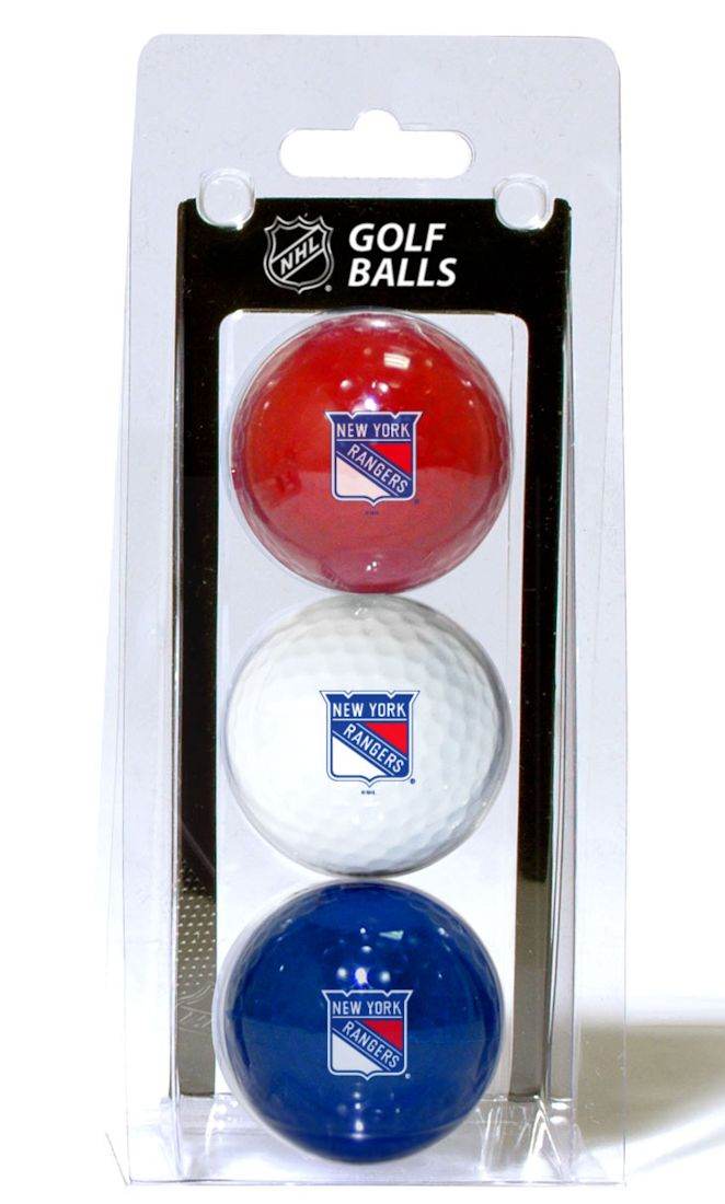 New York Rangers 3 Pack Golf Balls Team Golf Special Order - ToylandEU