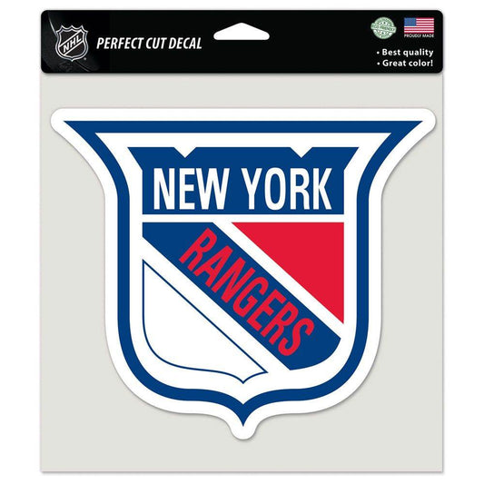 New York Rangers 8x8 Vintage Color Decal Perfect Cut - ToylandEU