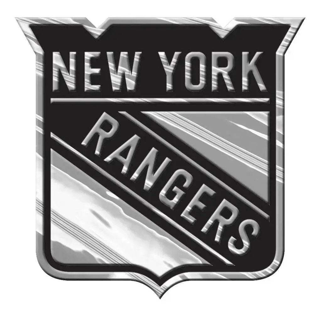 New York Rangers Auto Emblem - Silver - ToylandEU