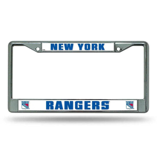  New York Rangers Chrome License Plate Frame Premium -  ToylandEU™