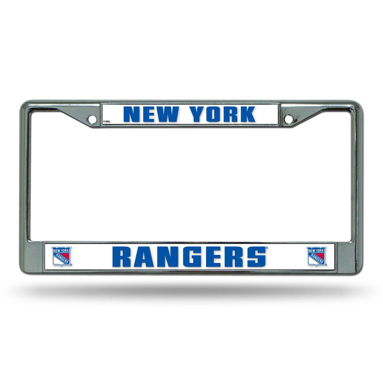 New York Rangers Chrome License Plate Frame Premium - ToylandEU