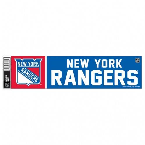 New York Rangers Decal Strip 3x12 Officially Licensed - ToylandEU