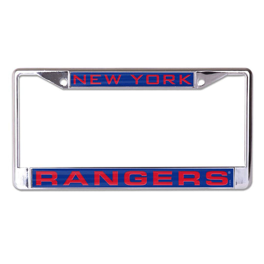 New York Rangers License Plate Frame Inlaid Special Order - ToylandEU
