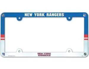  New York Rangers License Plate Frame Plastic Full Color -  ToylandEU™