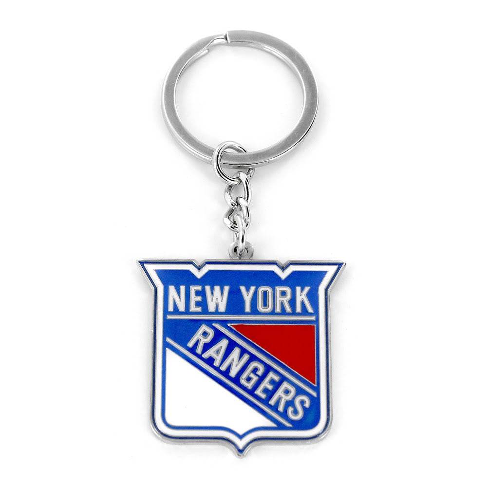 New York Rangers Logo Keychain With Detachable Split Ring - ToylandEU