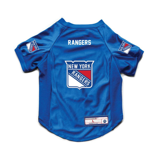 New York Rangers Pet Jersey Stretch Size Big Dog Special - ToylandEU