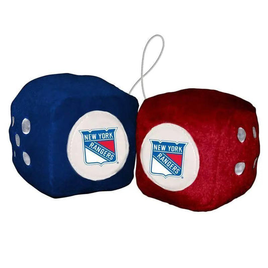  New York Rangers Plush Fuzzy Dice Hangable Decor For Fans -  ToylandEU™