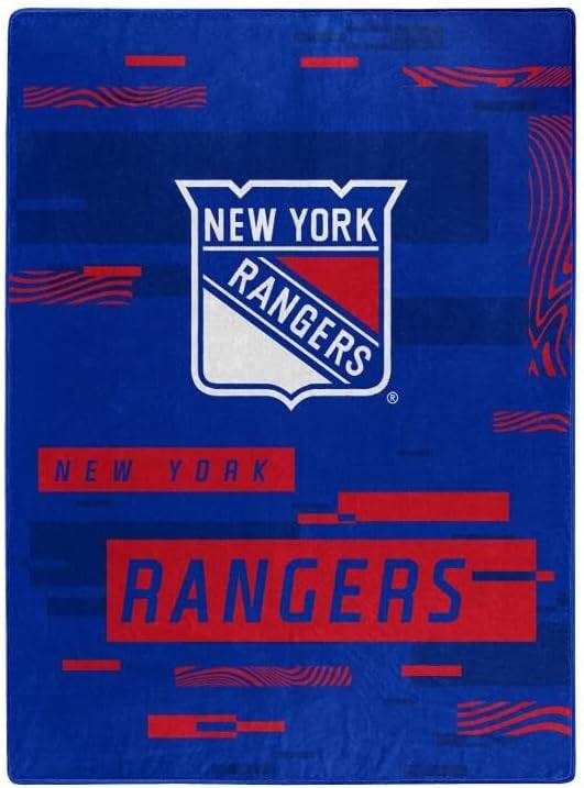New York Rangers Raschel Blanket 60x80 Digitize Design - ToylandEU