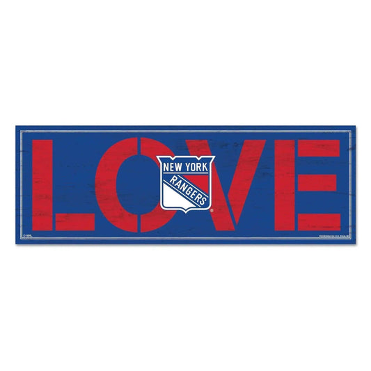  New York Rangers Wood Sign 8x23 Love Vintage Wall Decor -  ToylandEU™