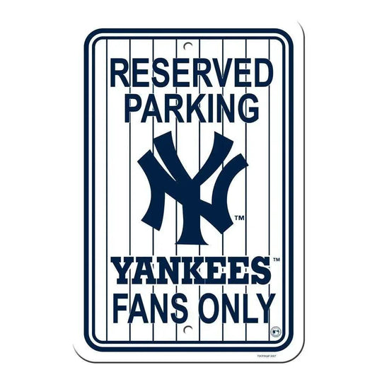  New York Yankees 12x18 Reserved Parking Sign Pinstripes -  ToylandEU™