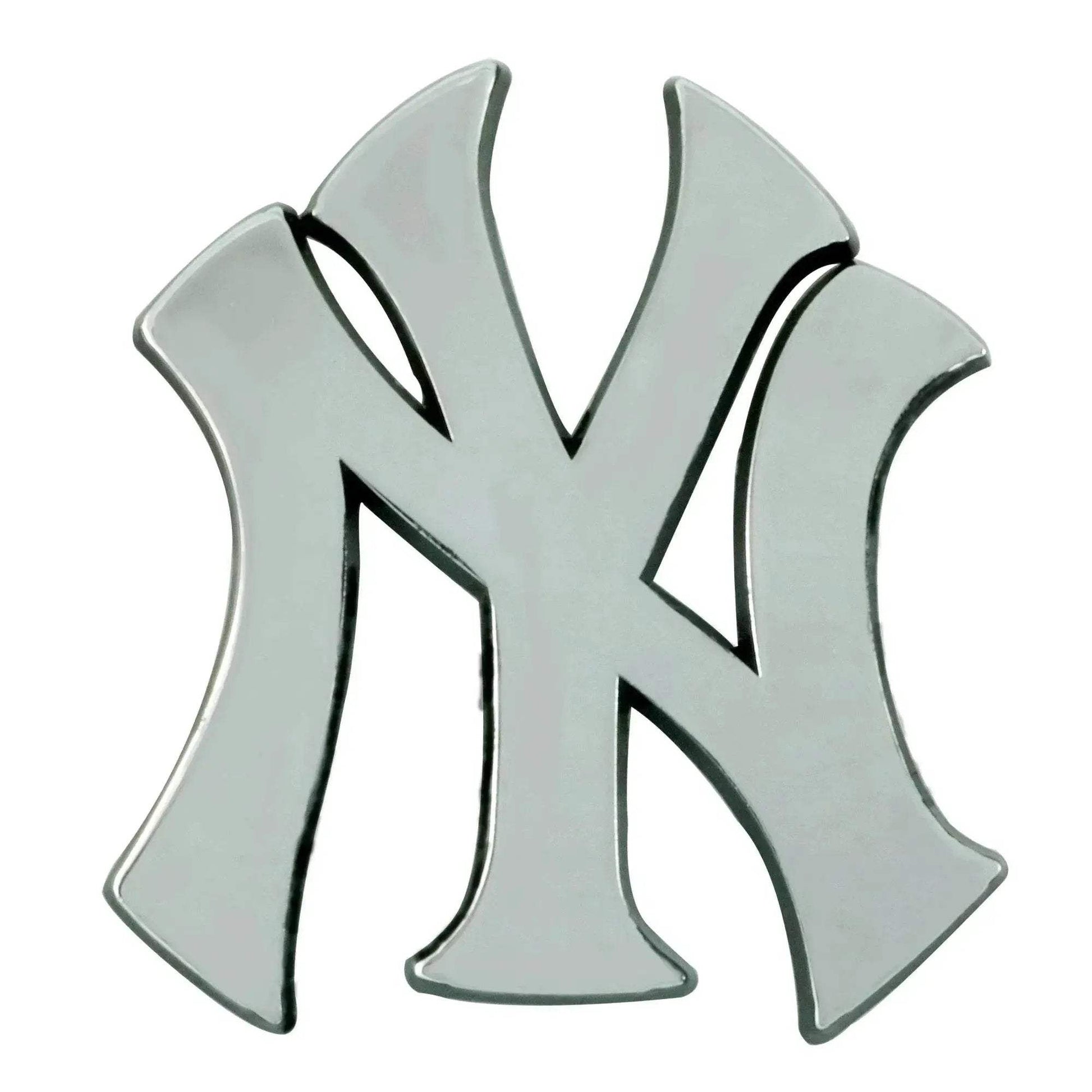  New York Yankees Auto Emblem Premium Metal Chrome Badge -  ToylandEU™
