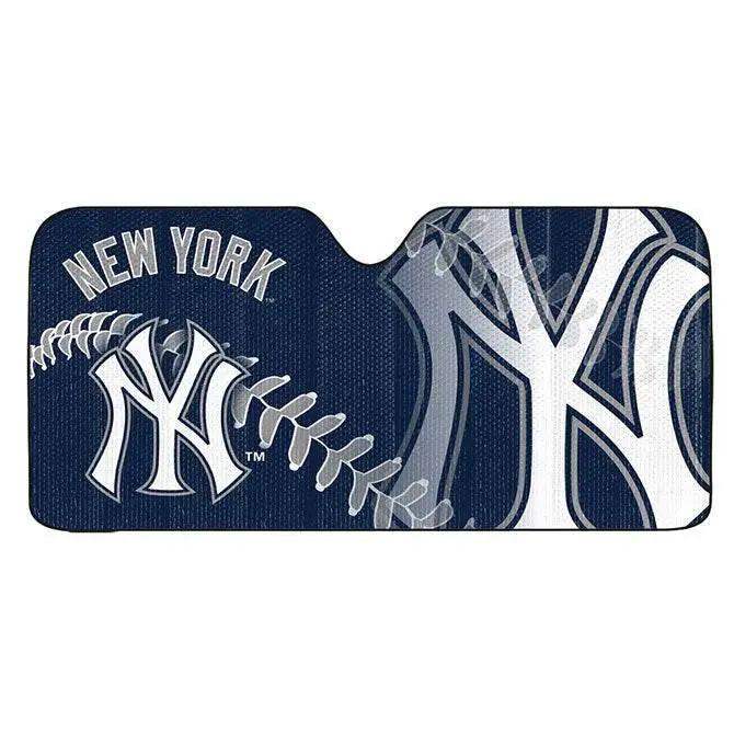 New York Yankees Auto Sun Shade 59x27 Reflective UV Blocker - ToylandEU