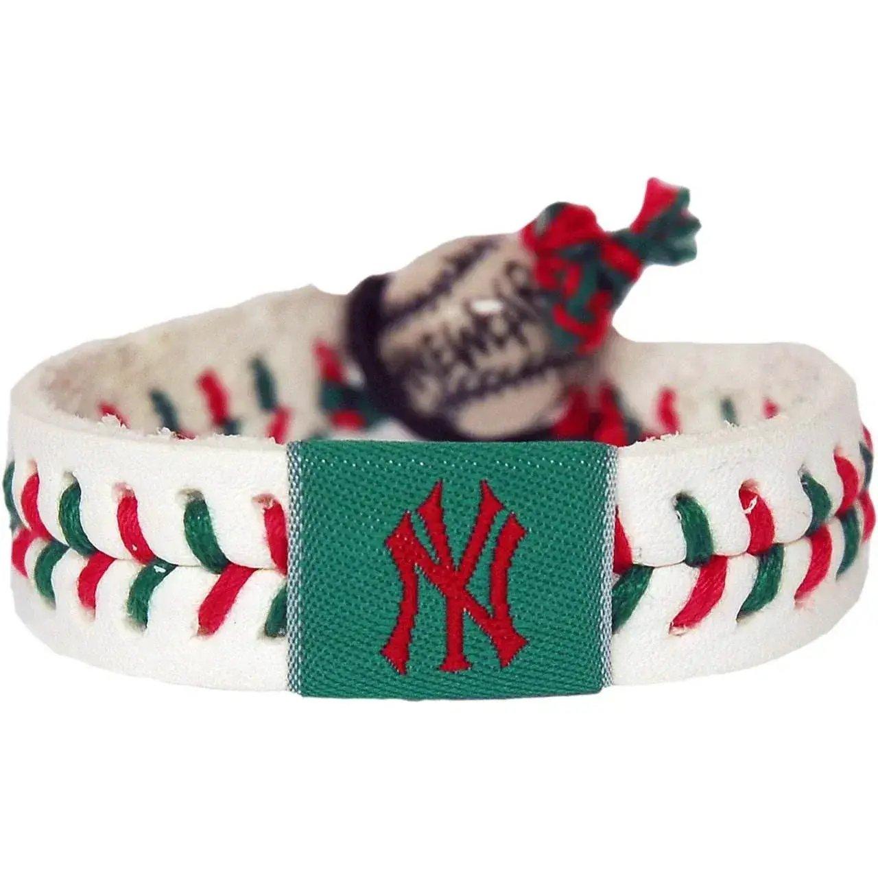  New York Yankees Baseball Leather Bracelet Ceramic Bead -  ToylandEU™