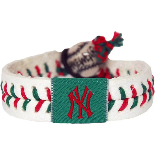  New York Yankees Baseball Leather Bracelet Ceramic Bead -  ToylandEU™