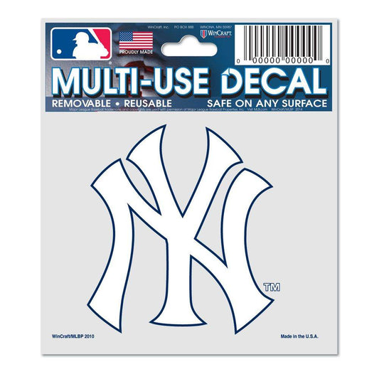 New York Yankees Decal 3X4 Multi Use Outdoor Vinyl - ToylandEU